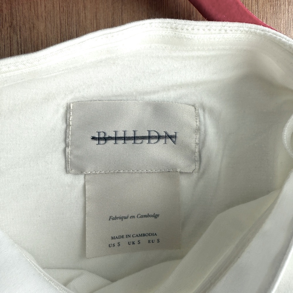 Anthropolgie BHLDN Gianna Off-Shoulder Ivory Dress - Picture 10 of 10